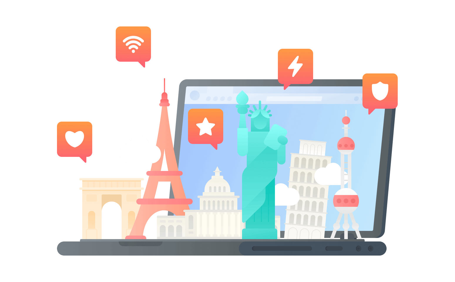 在巴拉圭连接到中国的加速器 - 返华VPN